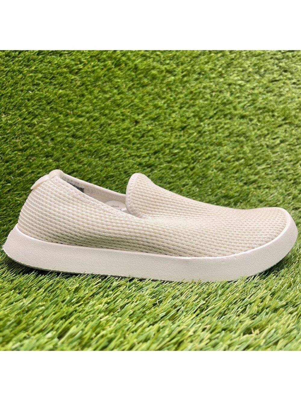 Allbirds Tree Loungers Womens Size 5 Ivory Casual Walking Slip-On Loafers Shoes
